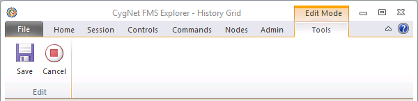 Tools Menu